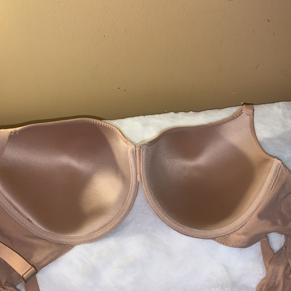 🦜 ANNE KLEIN T-Shirt Bra 2-Pack Floral & Nude NWT 42D - Picture 11 of 13
